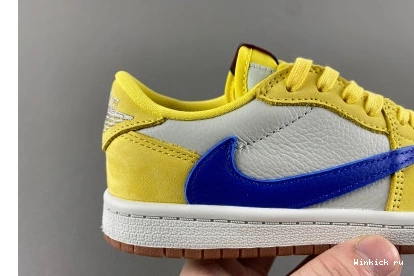 Scott x Jordan 1 x Air OG (KIDS)Travis Fragment Low 0727